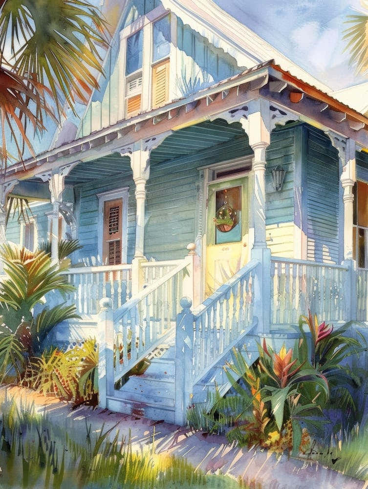Blue Porch 1
