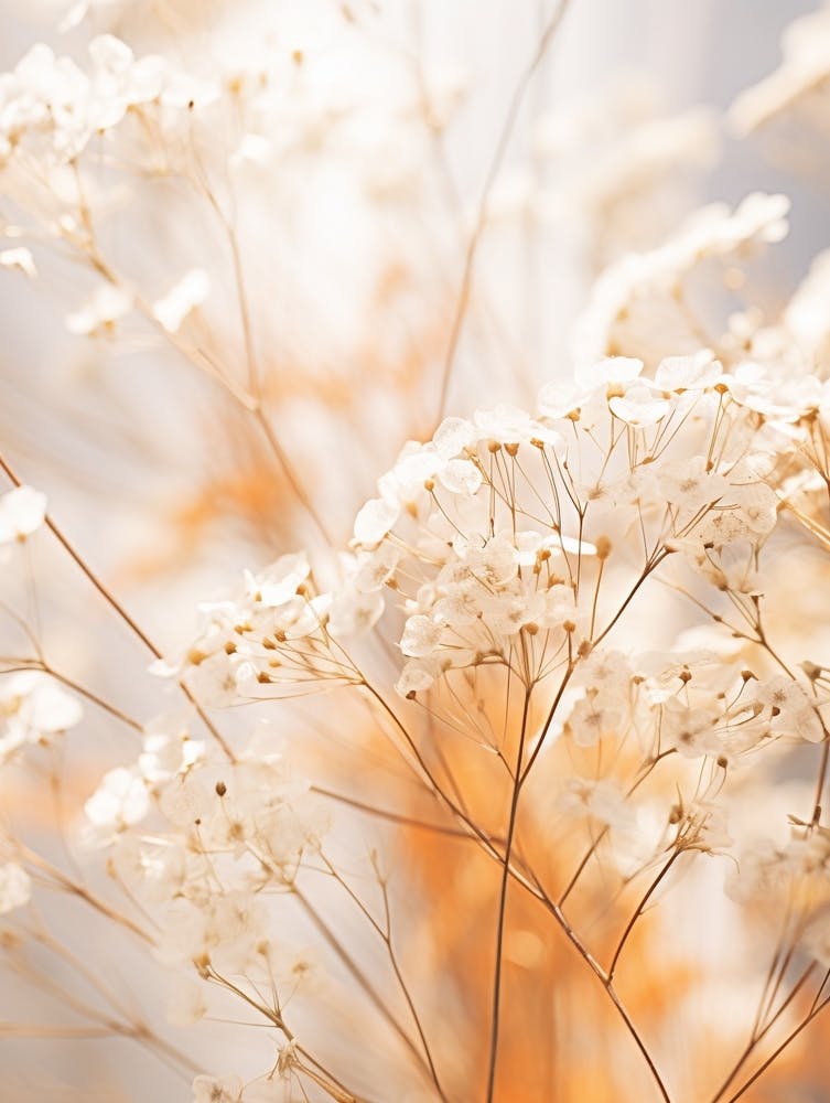 Boho Dried Flowers Babys Breath 2