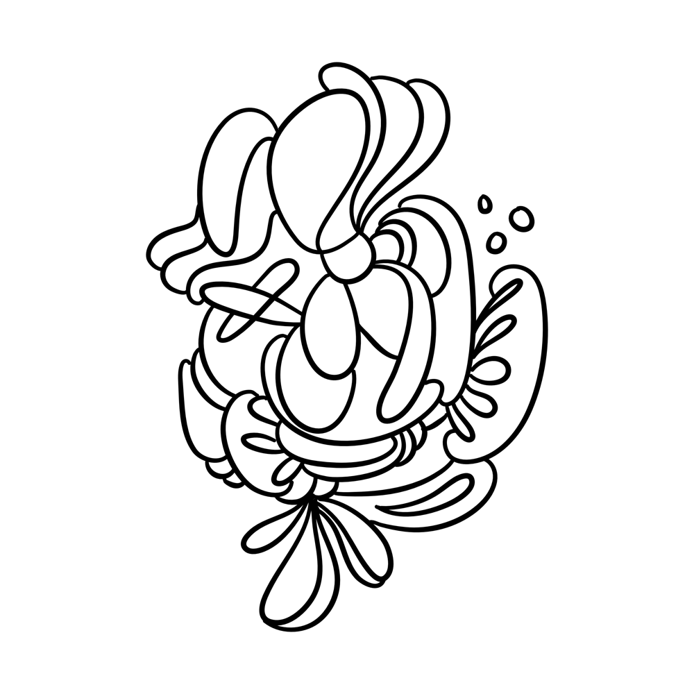 Black And White Image Of A Person