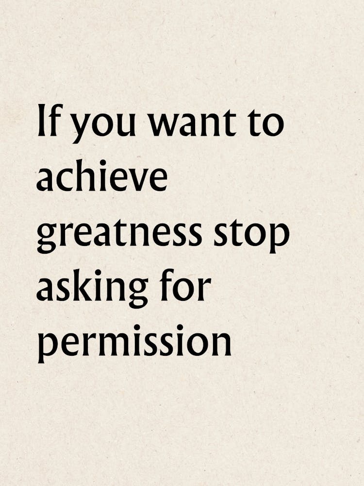 If You Want To Achieve Greatness - Motivational Quotes