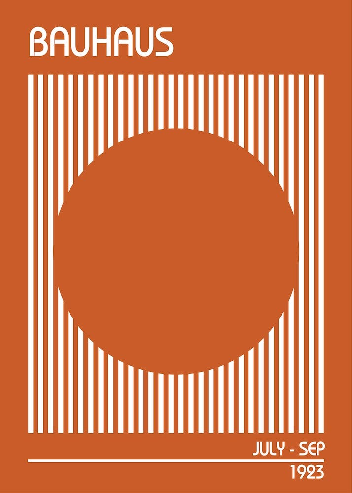 Orange Bauhaus
