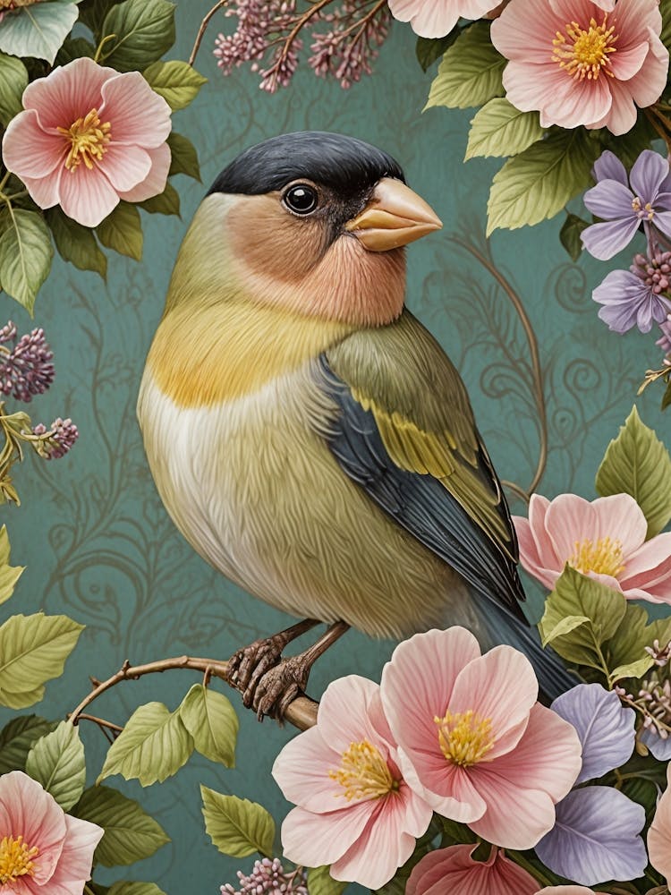 Little Floral Bird no2