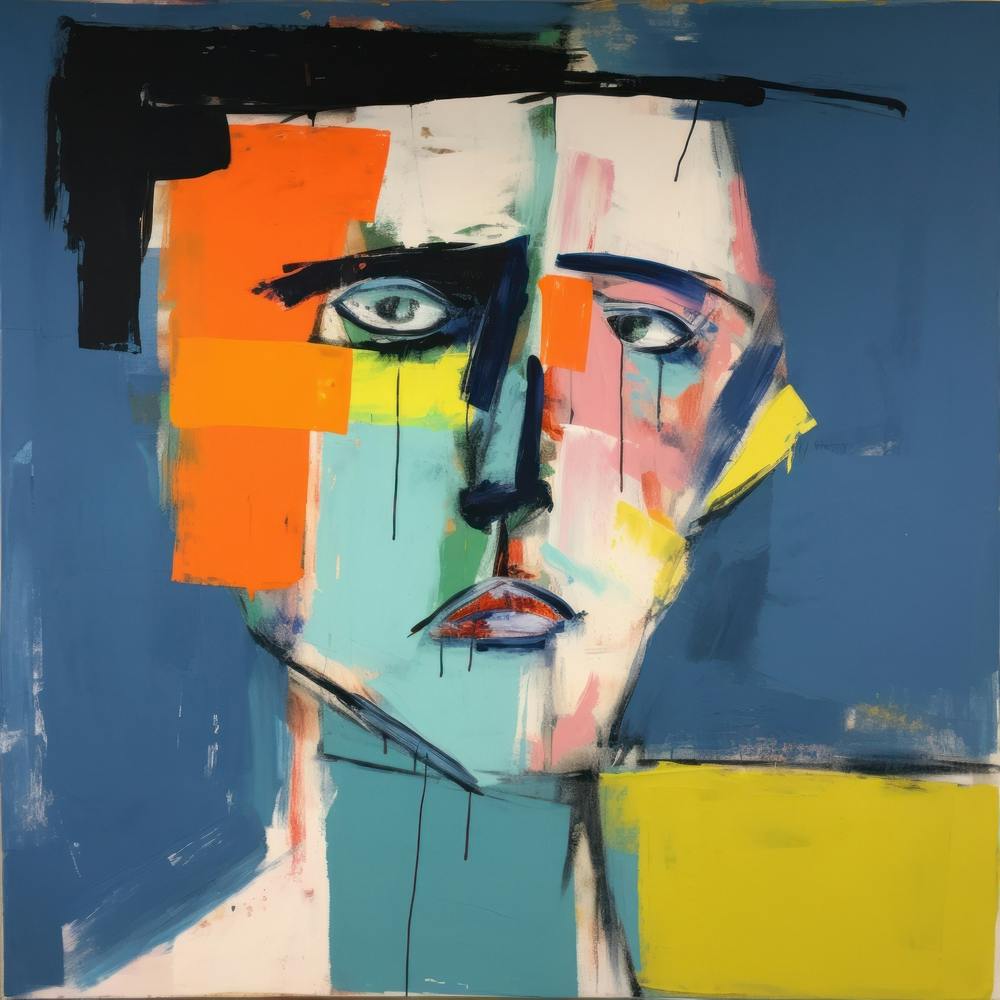 Human Faces Abstract Collection Hfc 30