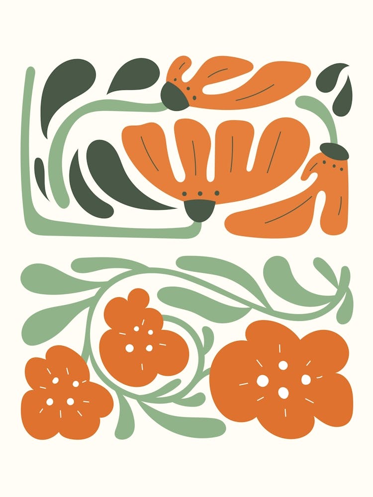 Orange Flowers