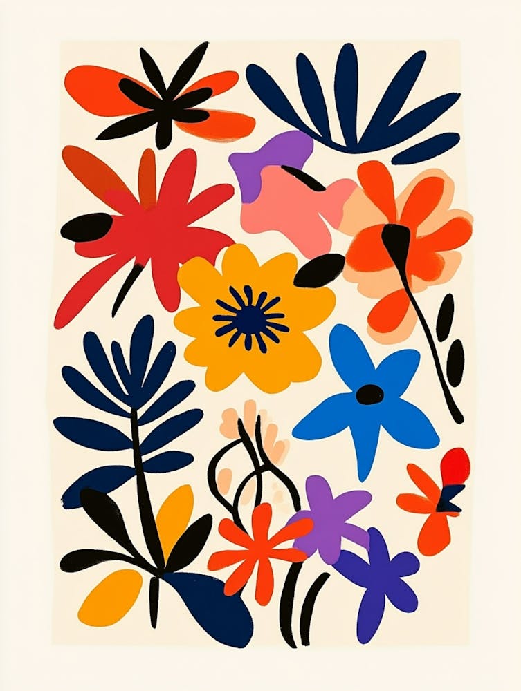 Abstract Floral Painting 2