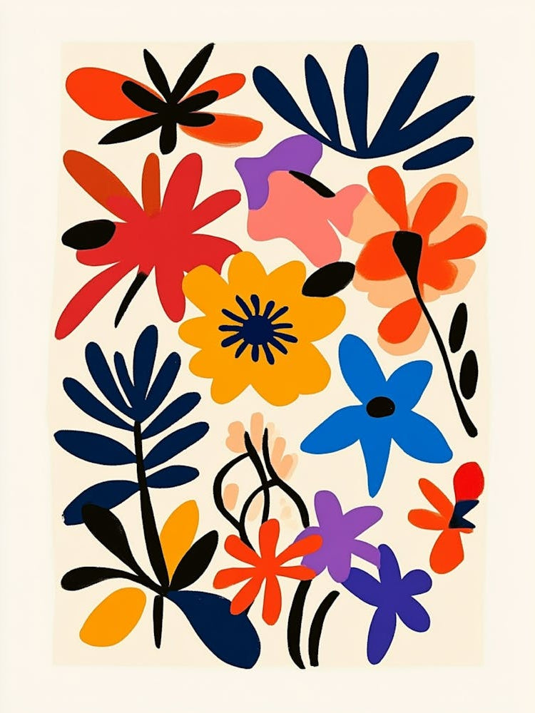 Abstract Floral Painting 2