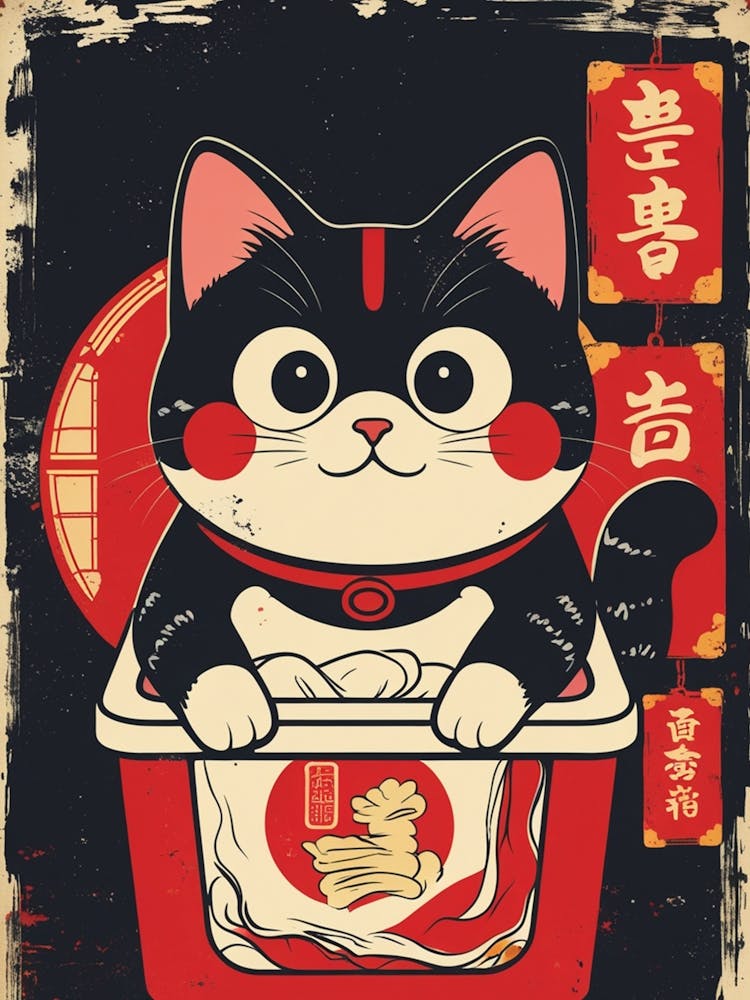 Chinesische Neujahrskatze 1