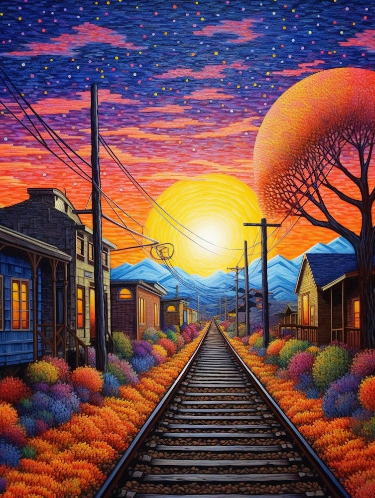 Ellensburg Washington Retro Pop Art 12