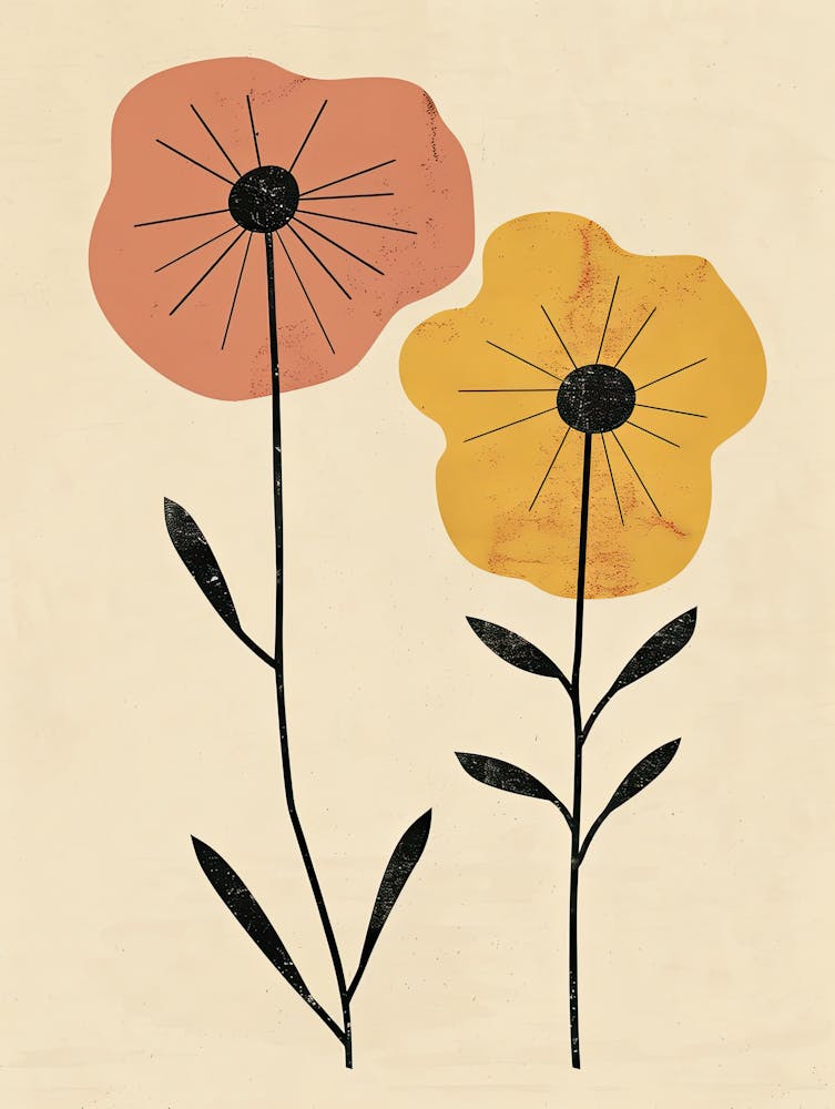 Rome Flower Market Boho Minimalist Style 1