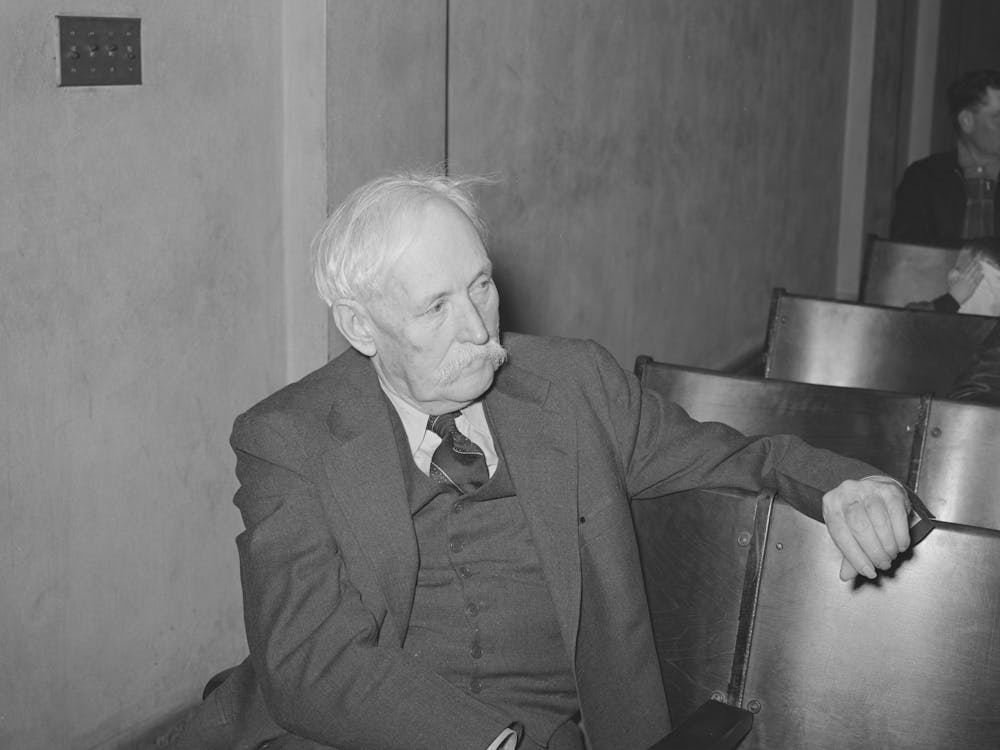 County Judge, Mcintosh County, Oklahoma By Russell Lee