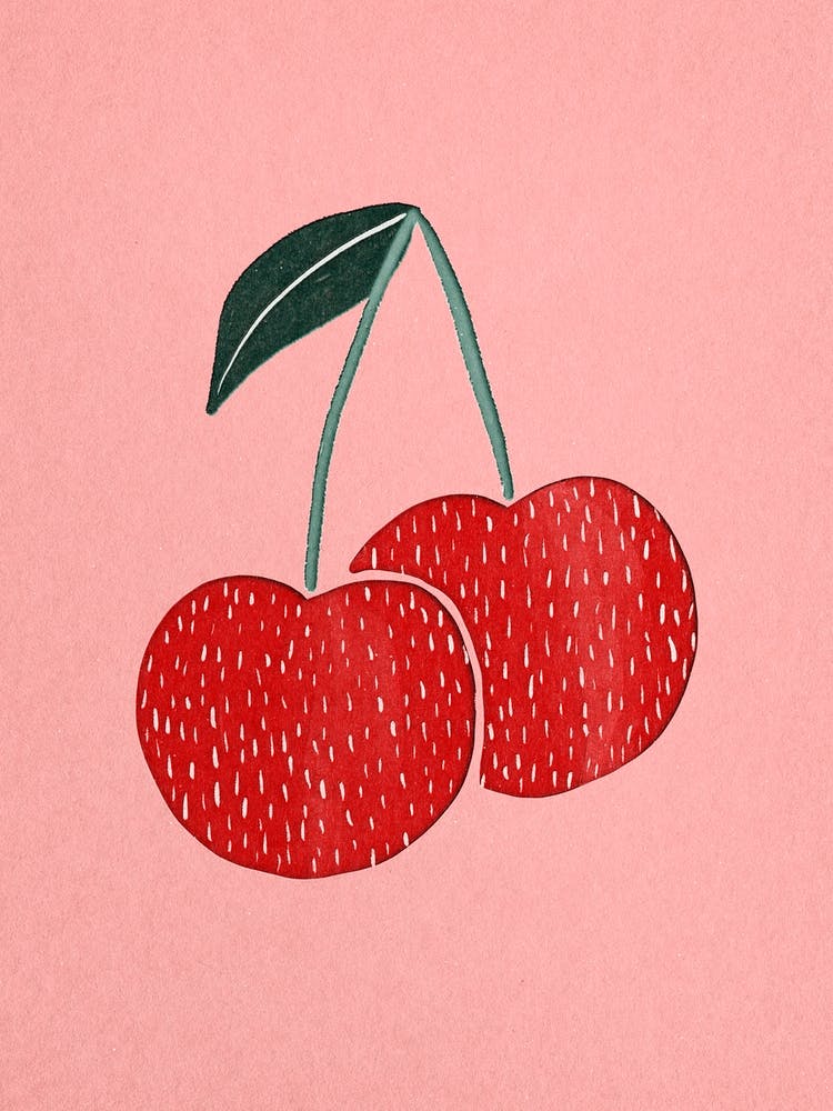 Cherry Paper Cut
