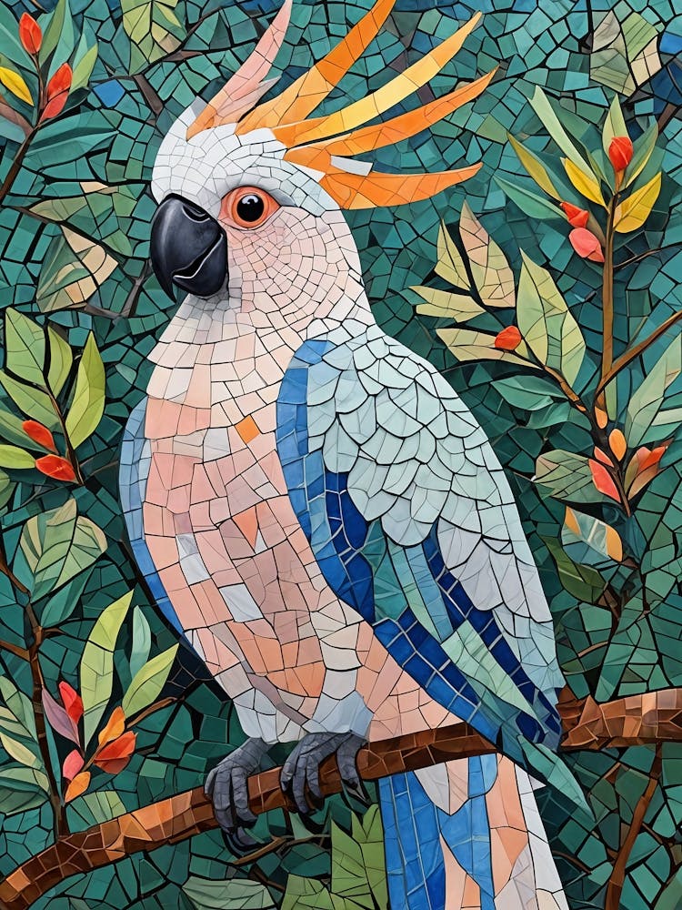 Tropical Mosaic Cockatoo
