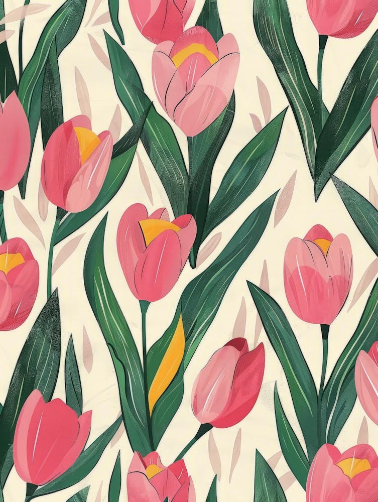Pink Tulips 4