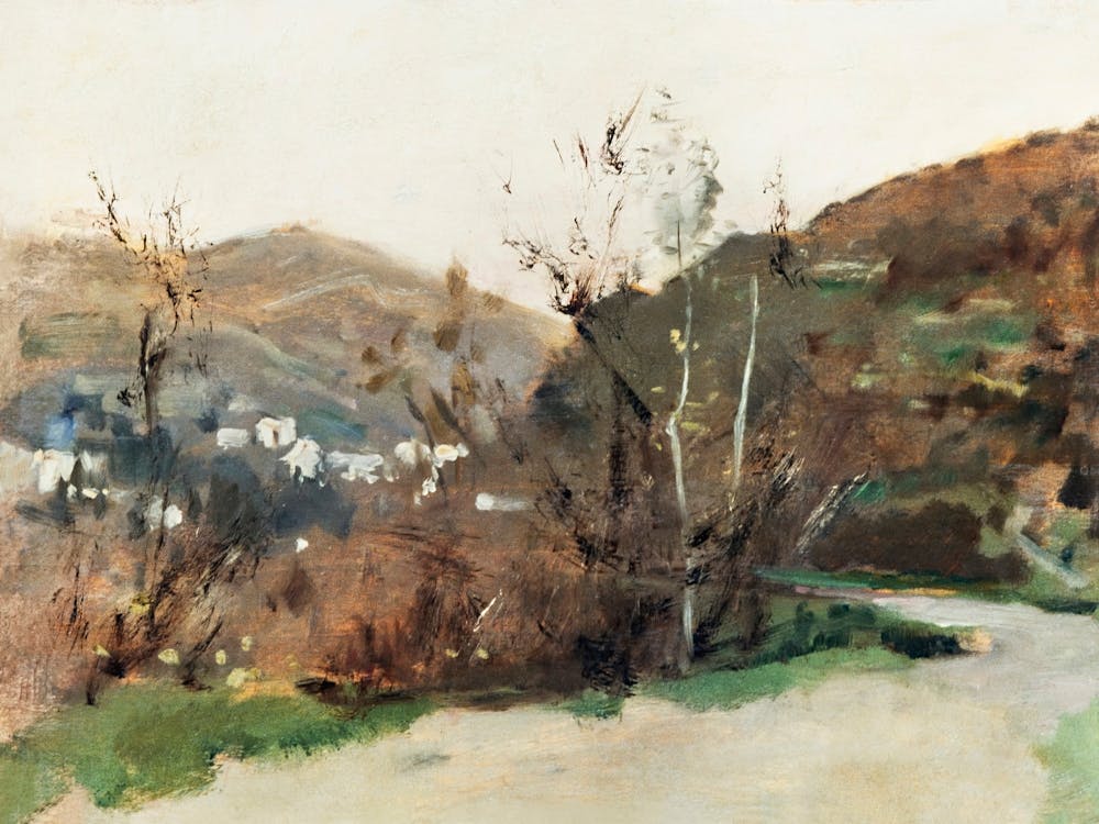 Spanish Landscape, John Singer Sargent