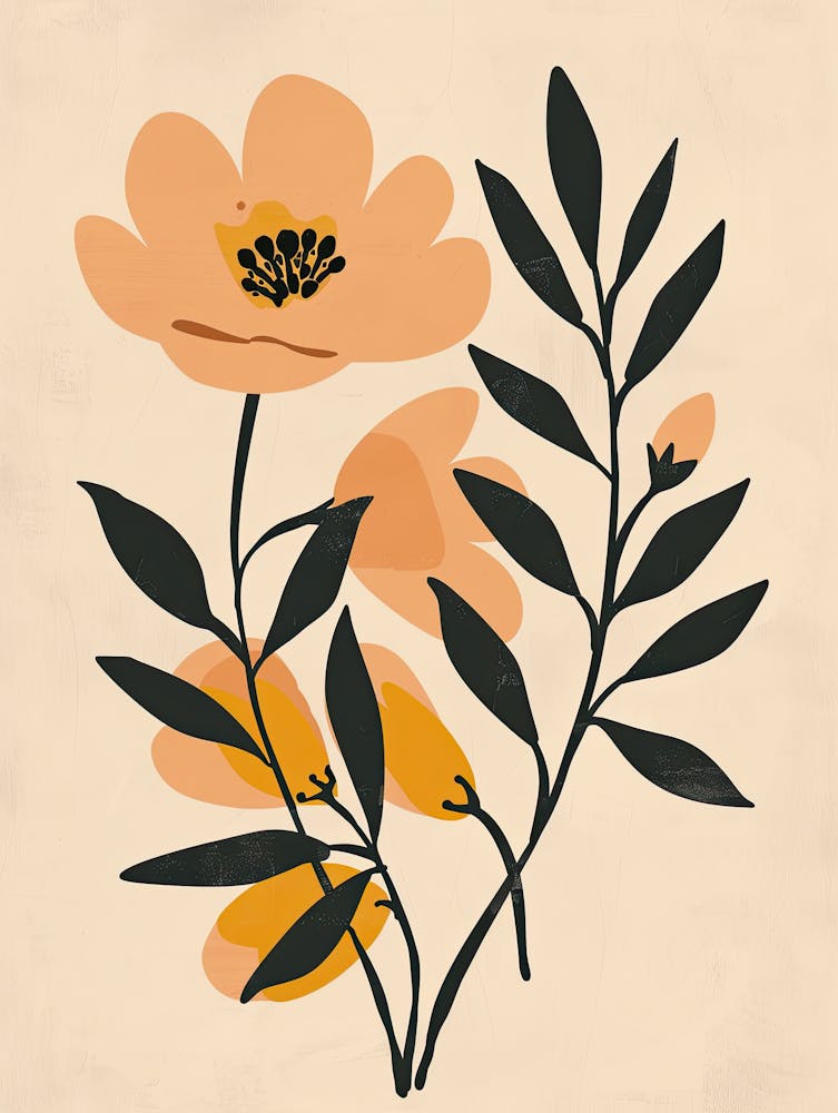 Medan Flower Market Boho Minimalistischer Stil