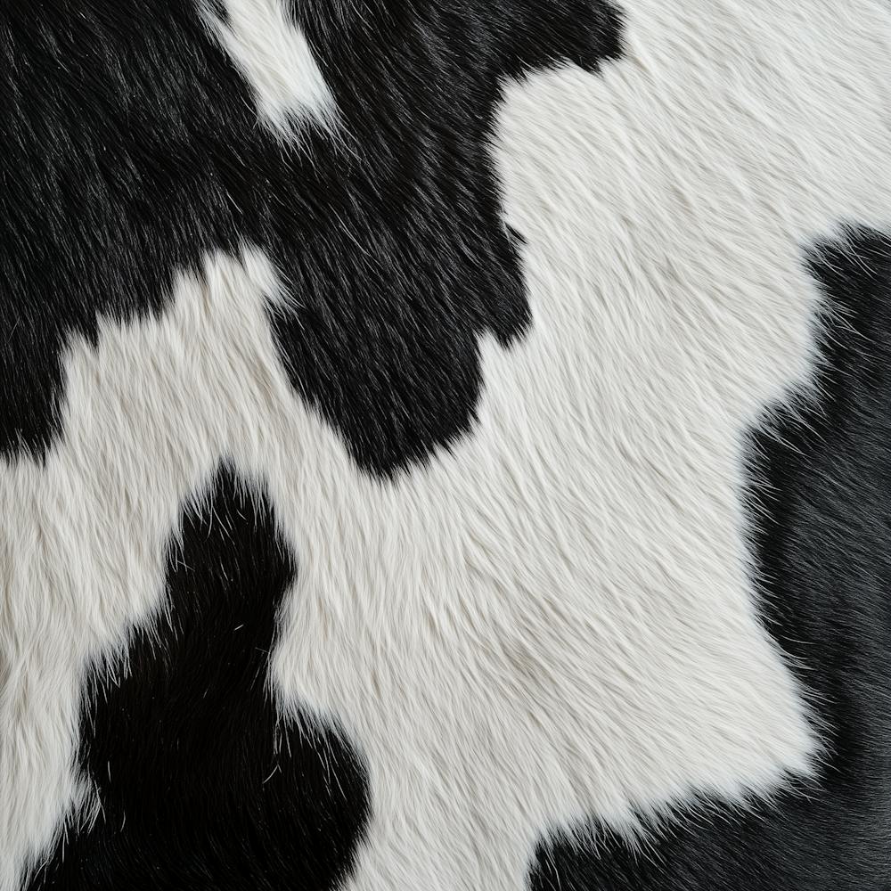 Black And White Cow