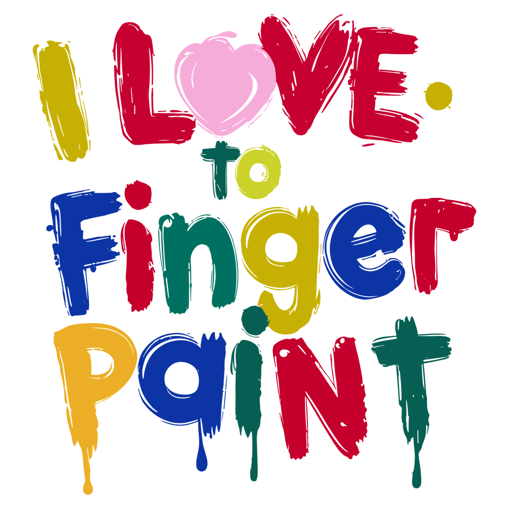 I Love To Finger Paint