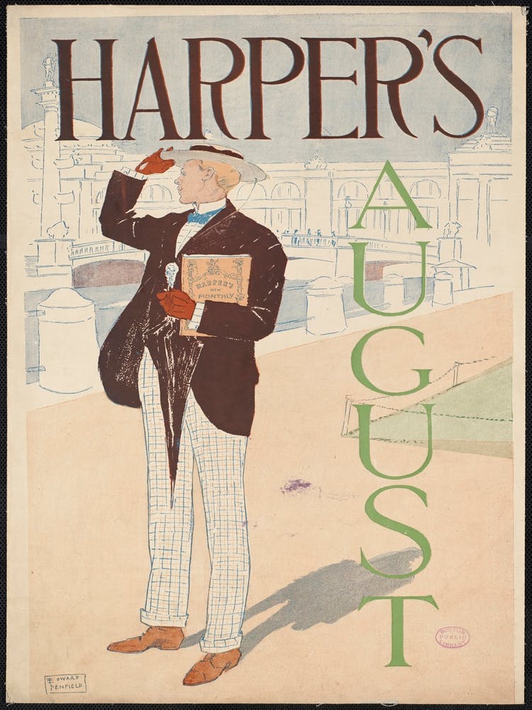 Harper's August, Edward Penfield 3