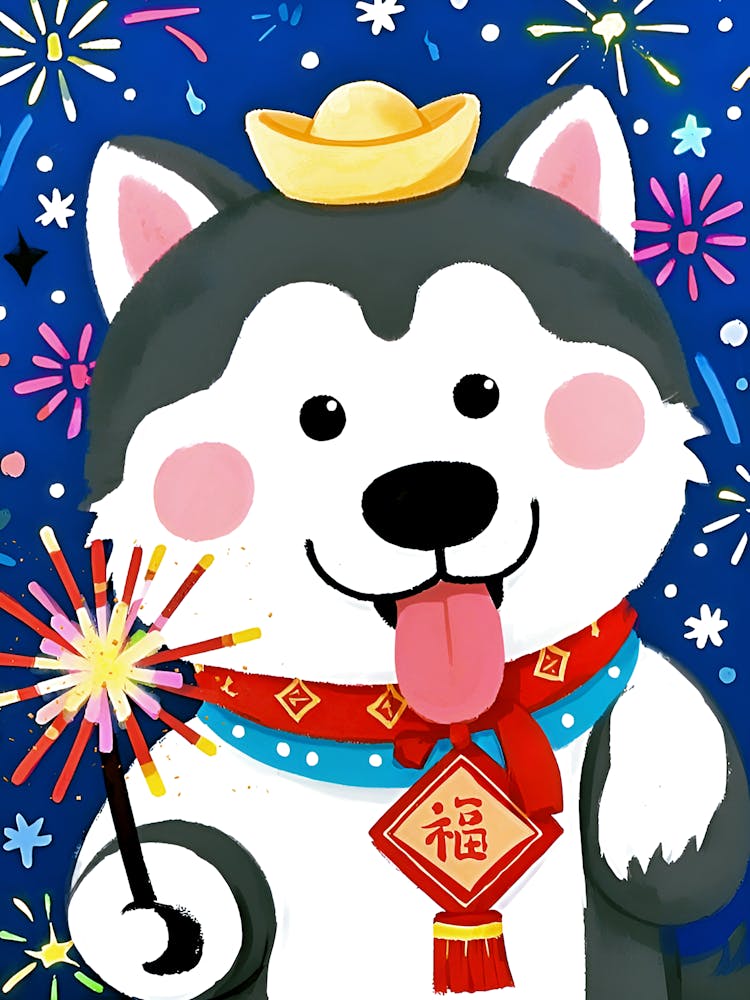 Lucky Alaskan in Chinese New Year