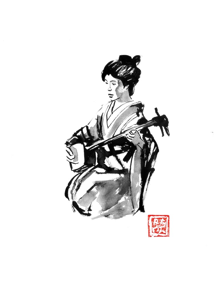 Geisha Shamisen