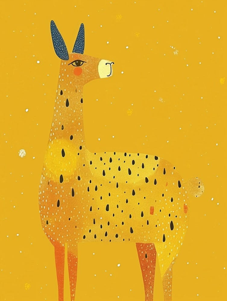 Yellow Llama 1