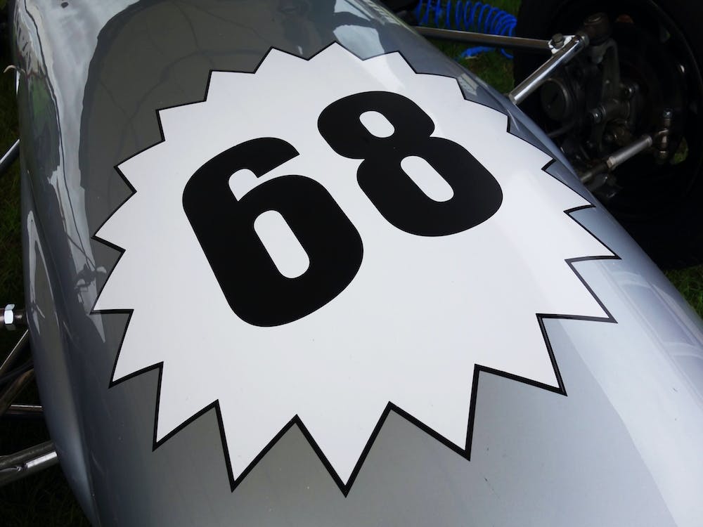 Racecar Number 68
