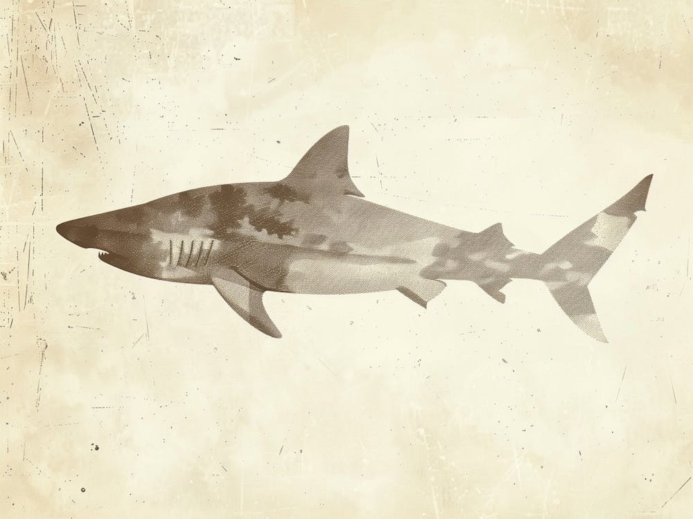Greenland Shark Silhouette 3