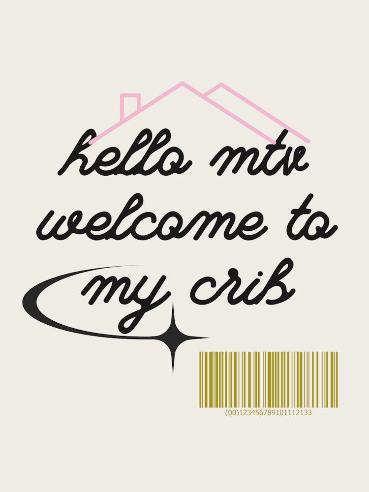 Welcome To My Crib Neutral