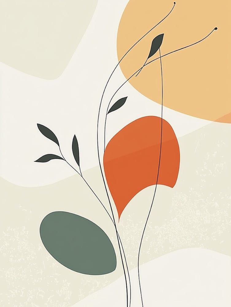 Abstract Flower Ii Canvas Print