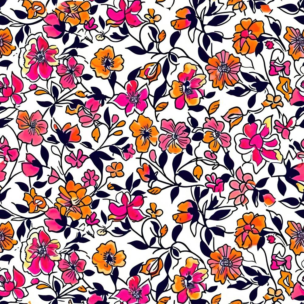 Marigold Mist Bloom London Fabrics Floral Pattern 4