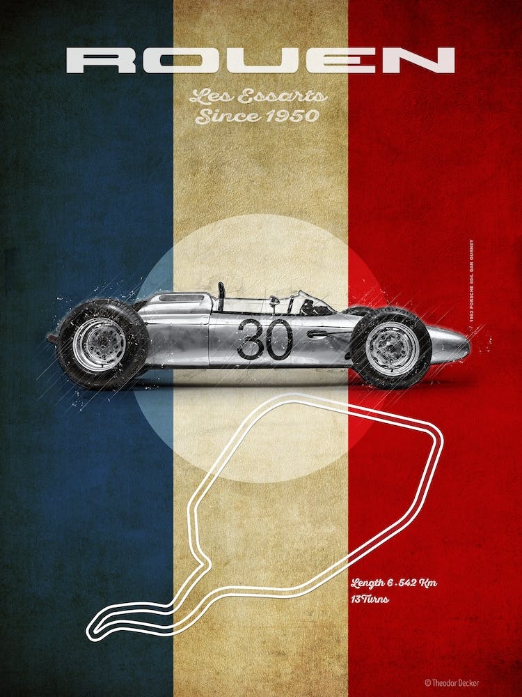 Rouen Les Essarts P 804 Vintage