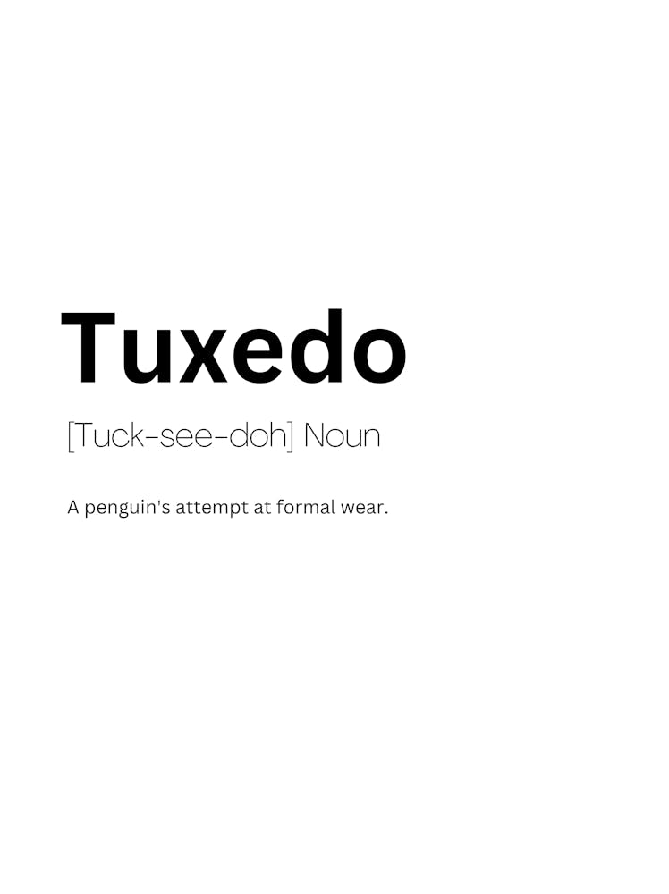 Tuxedo Definition Meaning