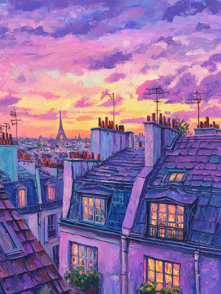Sunset In Paris 2