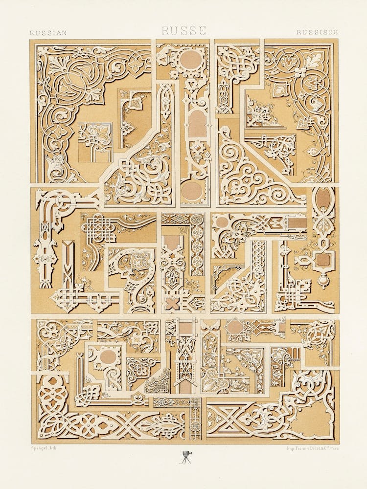 Russian Pattern, Albert Racine 2