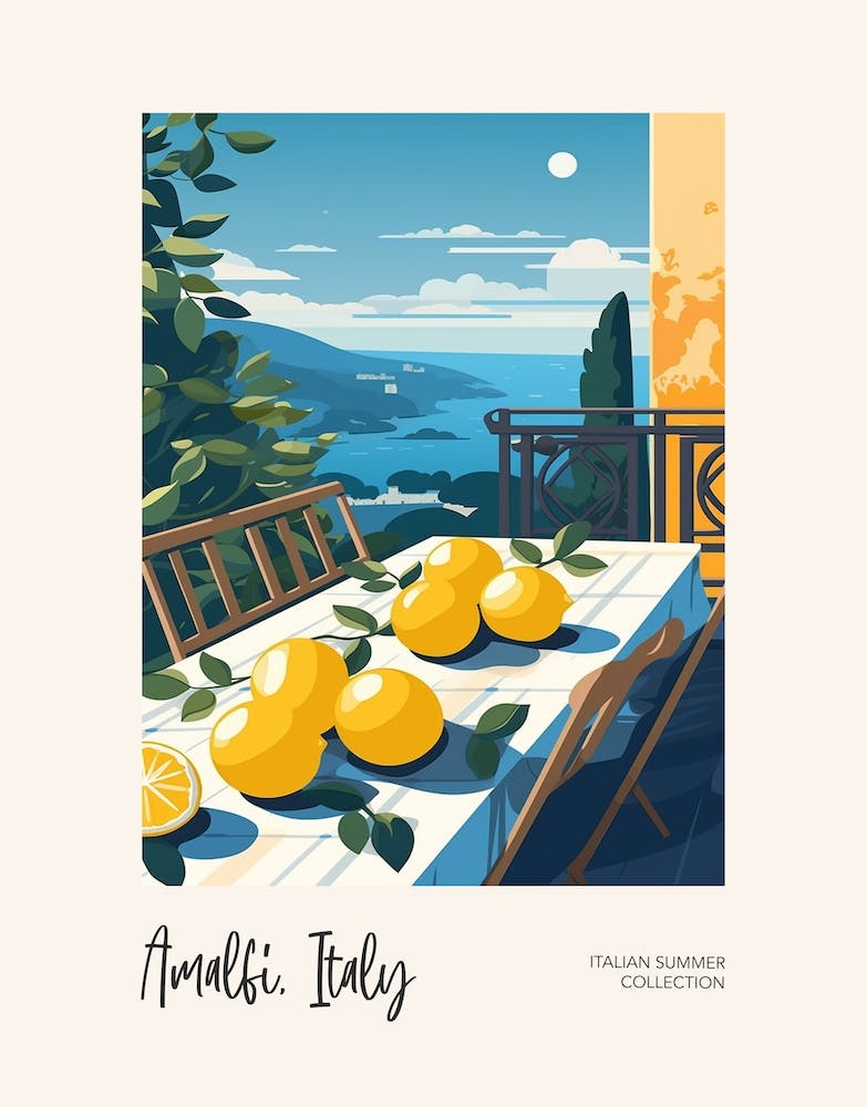 Amalfi, Italy Lemons 11 Italian Summer Collection
