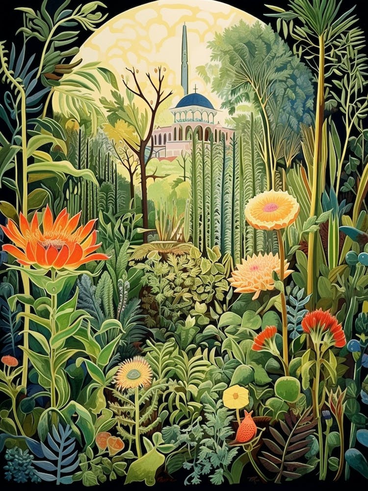 Jardin Majorelle Morocco Henri Rousseau Style 3