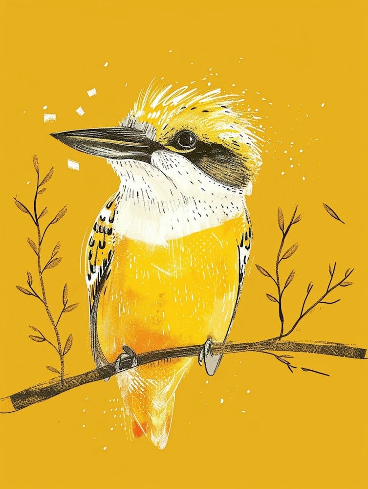 Gelber Kookaburra 1