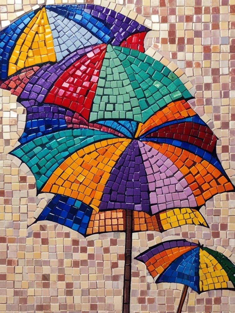 Mosaic Umbrellas