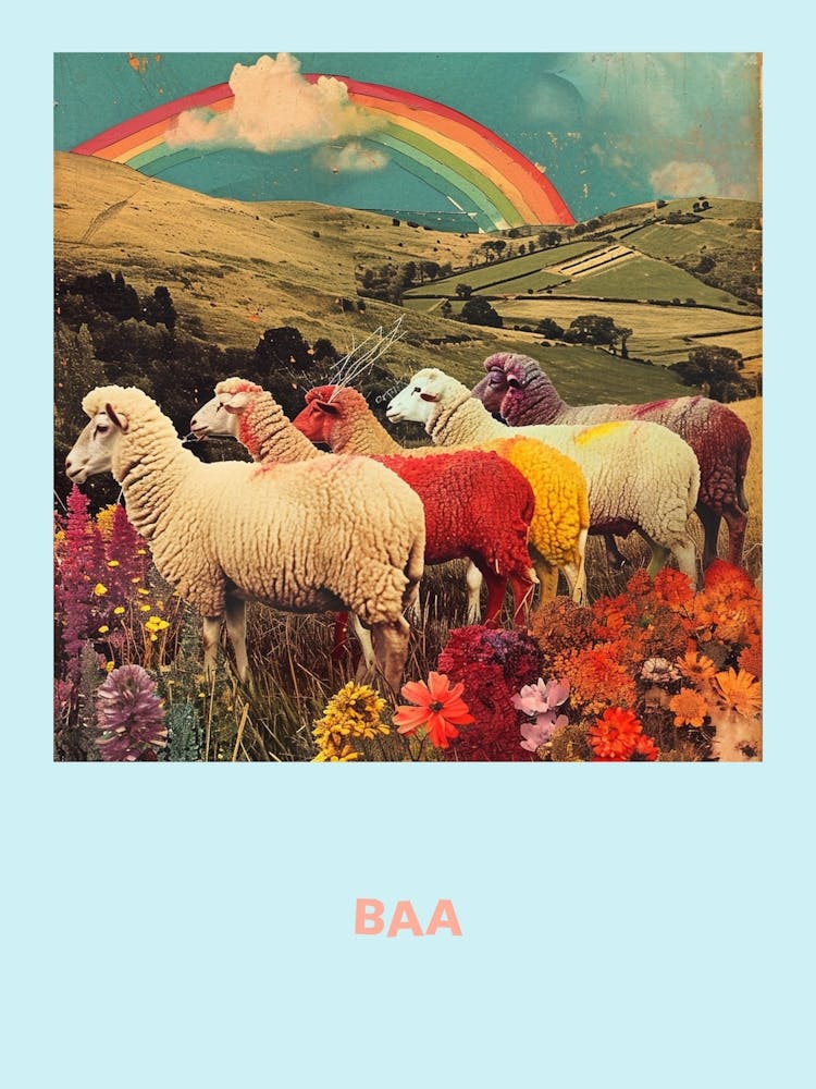 Sheep Baa Poster 4