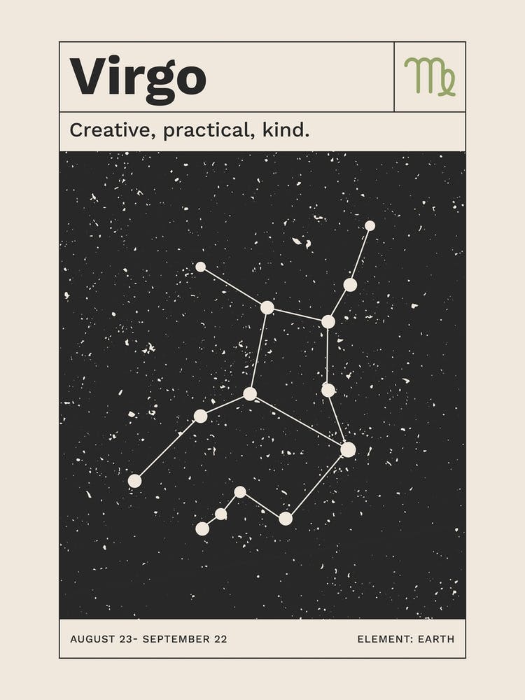 Virgo Zodiac Sign Constellation