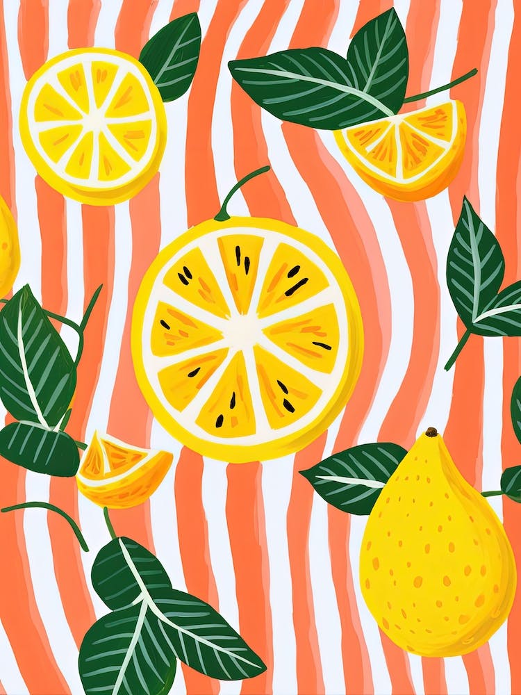 Starfruit Fruit Summer Illustration 3