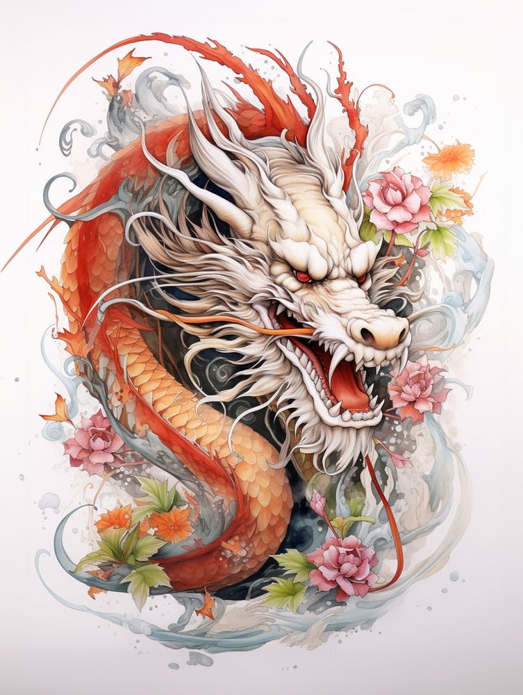 Dragon Close Up Traditional Chinese Style 8
