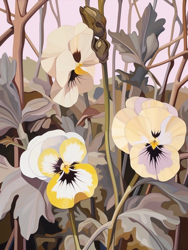 Wildes Stiefmütterchen 3 Blumenbild