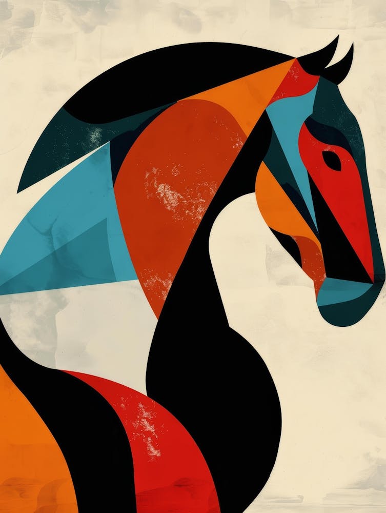 Abstract Horse Head 1