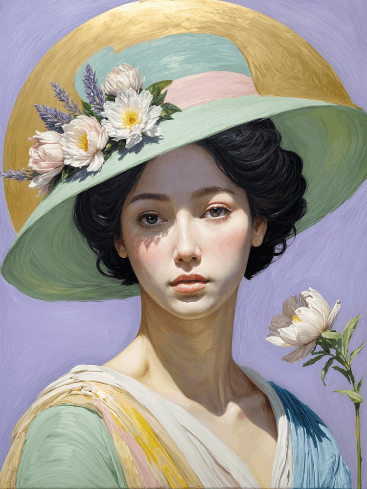 Lady In A Hat