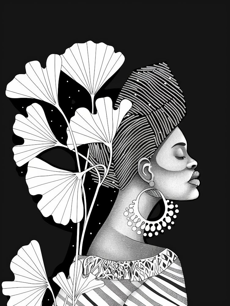 Afrikanische Frau 165