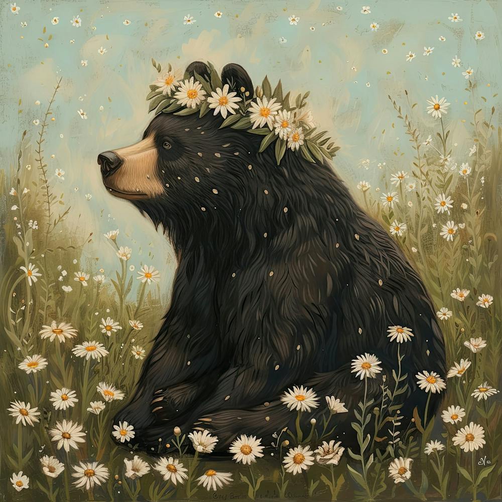 Bear Fairycore Painting 3