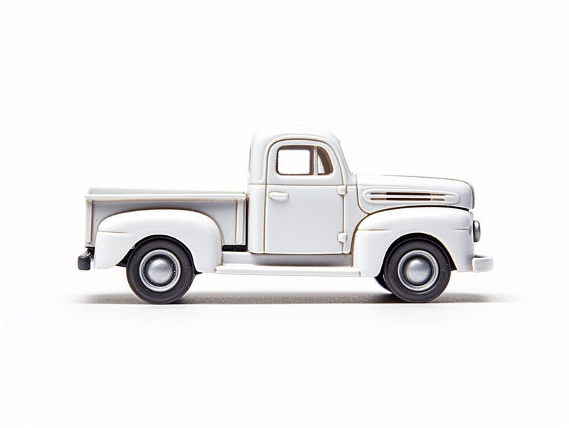 Toy Car 49 Ford F1 White