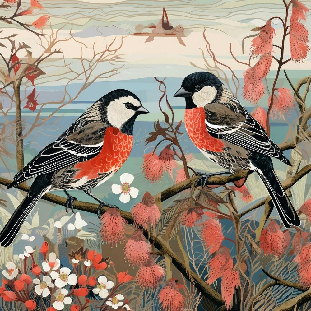 Bird In Nature Finch 3