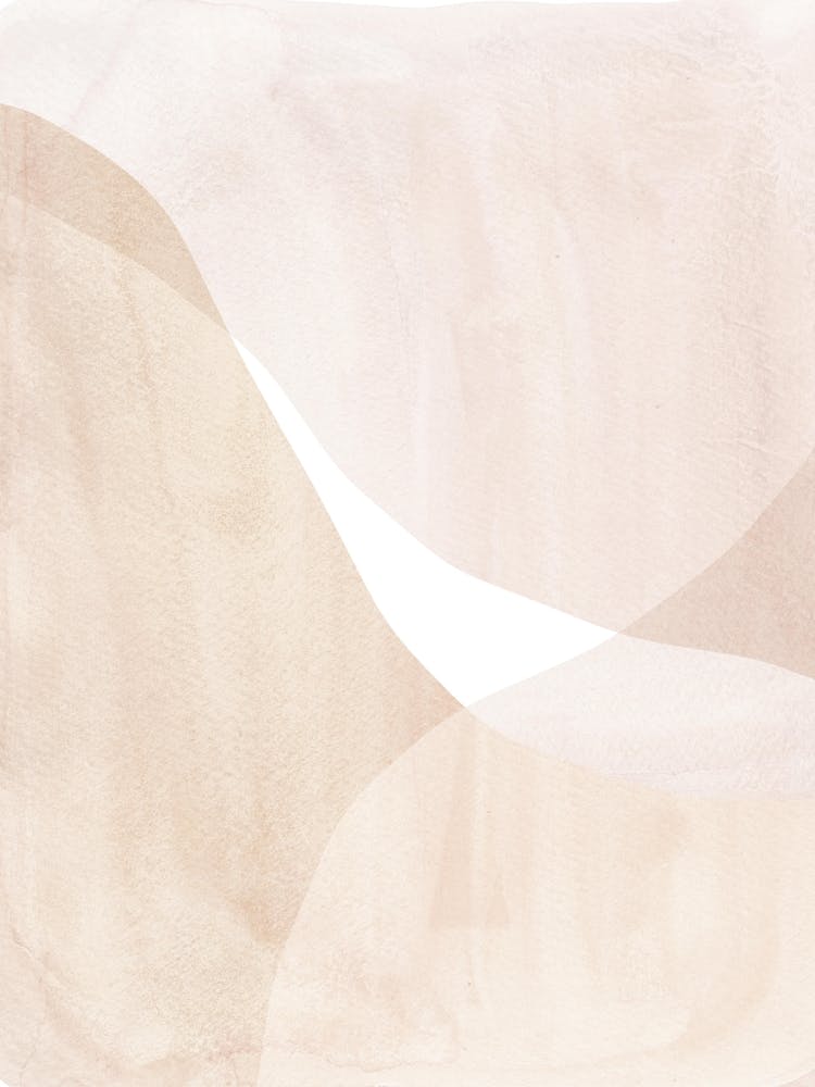 Beige Abstract Painting